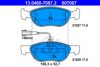 ATE 13.0460-7067.2 Brake Pad Set, disc brake